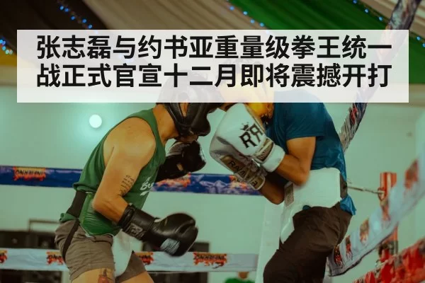 张志磊与约书亚重量级拳王统一战正式官宣十二月即将震撼开打