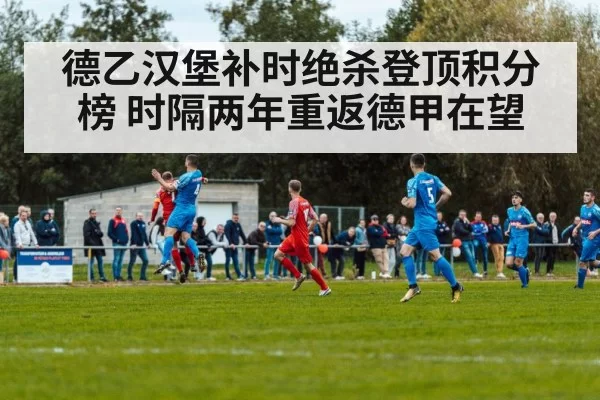 德乙汉堡补时绝杀登顶积分榜 时隔两年重返德甲在望